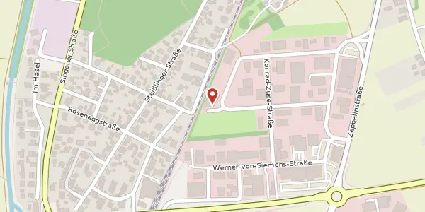 Karte der Umgebung von Karl-von-Drais-Straße 9, 78239 Rielasingen-Worblingen