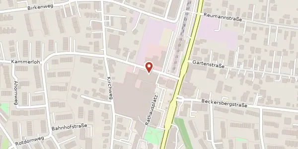 Karte der Umgebung von Bahnhofstraße 5, 24558 Henstedt-Ulzburg