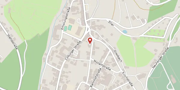 Karte der Umgebung von Schanzstraße 4, 96515 Sonneberg