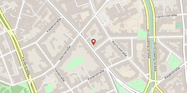 Karte der Umgebung von Duisburger Str. 68, 40479 Düsseldorf