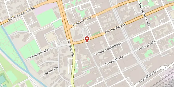Karte der Umgebung von Scheffelstraße 30, 78224 Singen (Hohentwiel)