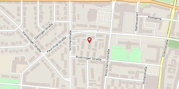 Karte der Umgebung von Paul-Hug-Str. 26 a, 26382 Wilhelmshaven