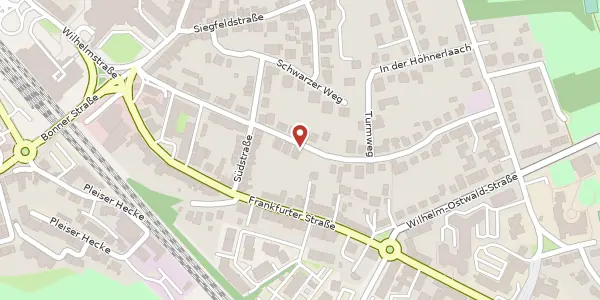 Karte der Umgebung von Hopfengartenstraße 41, 53721 Siegburg