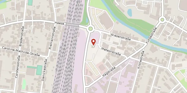 Karte der Umgebung von Meteorstraße 1, 29221 Celle