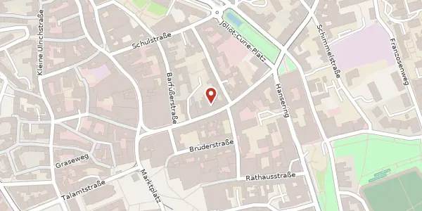 Karte der Umgebung von Große Steinstr. 11, 06108 Halle (Saale)