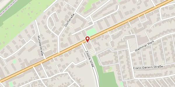 Karte der Umgebung von Münsterstr. 130, 44534 Lünen