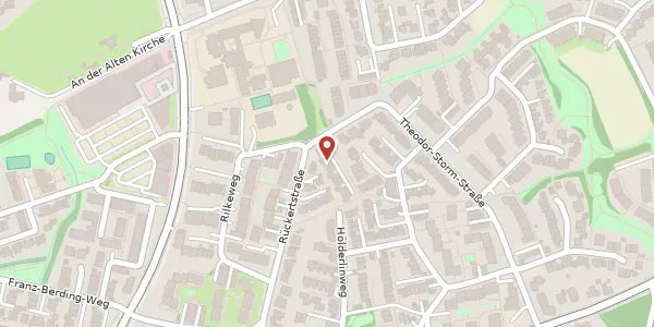 Karte der Umgebung von Rückertstr. 46, 48165 Münster-Hiltrup