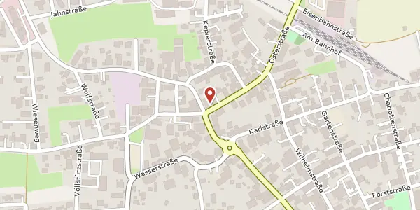 Karte der Umgebung von Osterstraße 1, 89547 Gerstetten