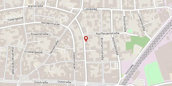 Karte der Umgebung von Gerichtsstr. 20, 59227 Ahlen