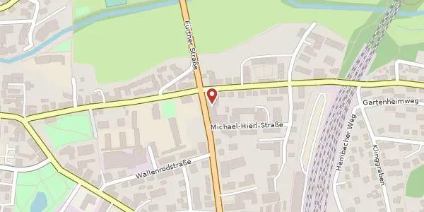 Karte der Umgebung von Penzendorfer Str. 20, 91126 Schwabach