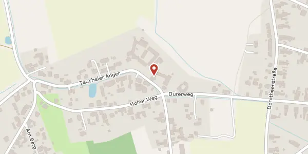 Karte der Umgebung von Teucheler Anger 28, 06886 Lutherstadt Wittenberg