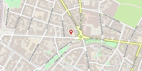 Karte der Umgebung von Siegfriedstraße 4, 67547 Worms