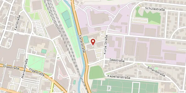 Karte der Umgebung von Kurze Straße 7, 89522 Heidenheim