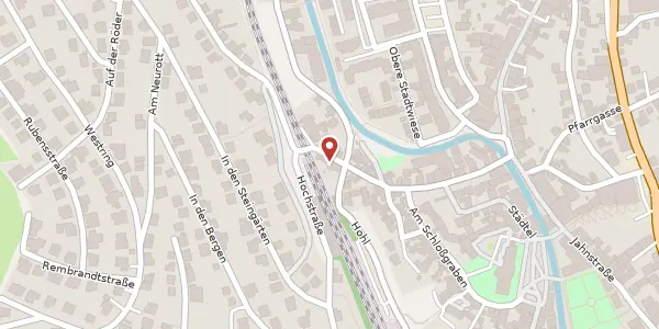 Karte der Umgebung von Sophienstr. 16, 64711 Erbach