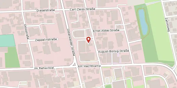 Karte der Umgebung von Siemensstraße 25, 30827 Garbsen