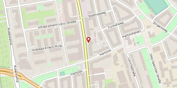 Karte der Umgebung von Fuhlsbüttler Str. 396, 22309 Hamburg