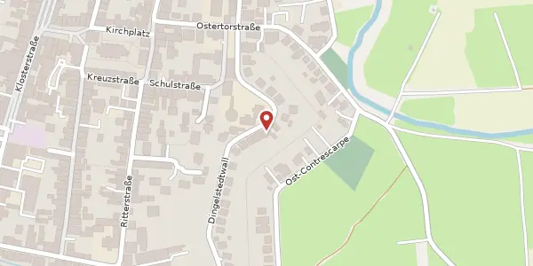 Karte der Umgebung von Dingelstedtwall 42, 31737 Rinteln