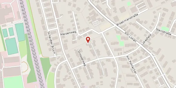 Karte der Umgebung von Zeisigweg 18, 40885 Ratingen
