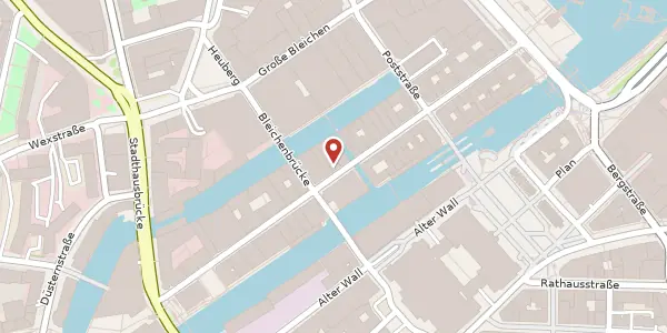Karte der Umgebung von Neuer Wall 46, 20354 Hamburg