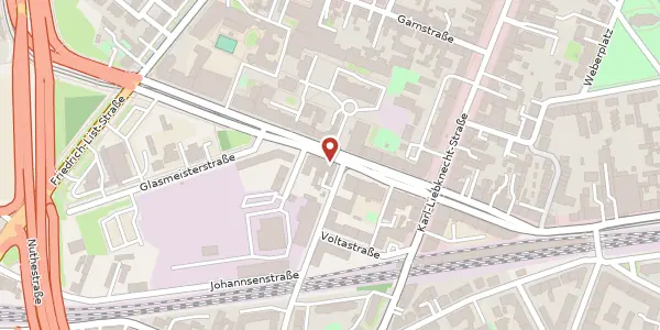Karte der Umgebung von Rudolf-Breitscheid-Str. 17, 14482 Potsdam
