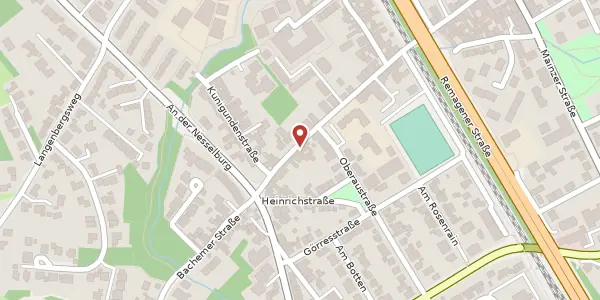 Karte der Umgebung von Meckenheimer Str. 55, 53179 Bonn