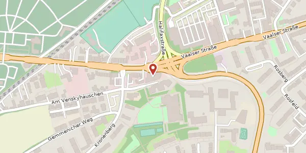 Karte der Umgebung von Vaalser Str. 259, 52074 Aachen