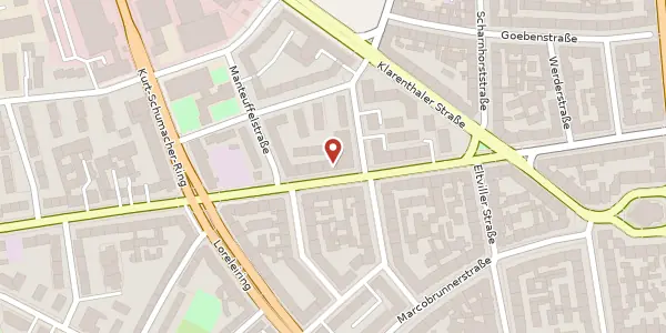 Karte der Umgebung von Dotzheimer Straße 83, 65197 Wiesbaden