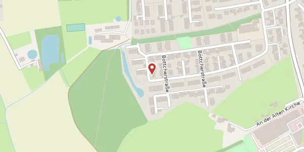 Karte der Umgebung von Böttcherstr. 142, 48165 Münster