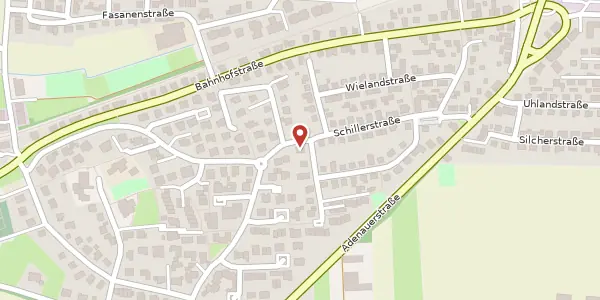 Karte der Umgebung von Hölderlinstraße 2, 71665 Vaihingen-Enz