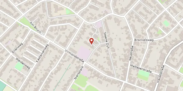 Karte der Umgebung von Josef-Brooren-Str. 3, 47877 Willich