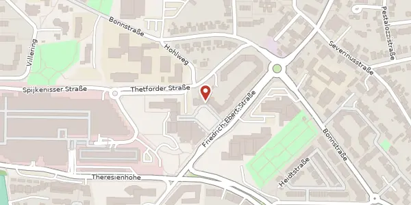 Karte der Umgebung von Friedrich-Ebert-Straße 38, 50354 Hürth
