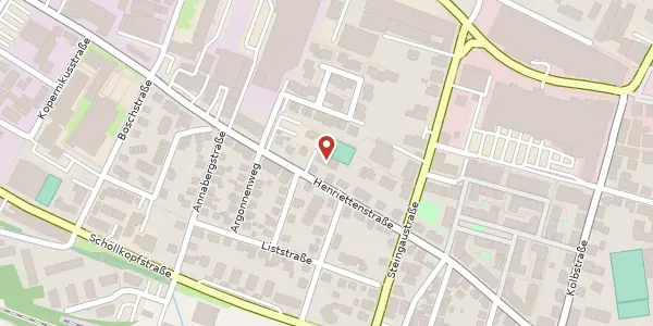 Karte der Umgebung von Henriettenstraße 62, 73230 Kirchheim/Teck