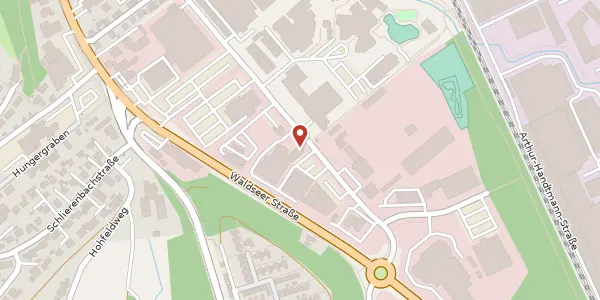 Karte der Umgebung von Leipzigstraße 26, 88400 Biberach an der Riß