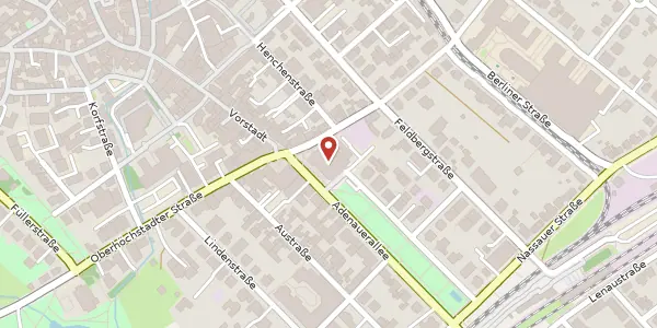 Karte der Umgebung von Adenauerallee 21, 61440 Oberursel