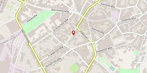 Karte der Umgebung von Friedensstr. 31, 58239 Schwerte