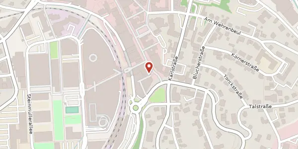 Karte der Umgebung von Hindenburgstr. 24, 51643 Gummersbach