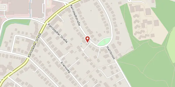 Karte der Umgebung von Remstedtstraße 24a, 22143 Hamburg
