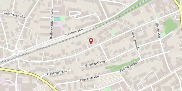 Karte der Umgebung von Körnerstr. 45, 58285 Gevelsberg