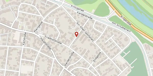 Karte der Umgebung von Hirtenstraße 8, 77694 Kehl
