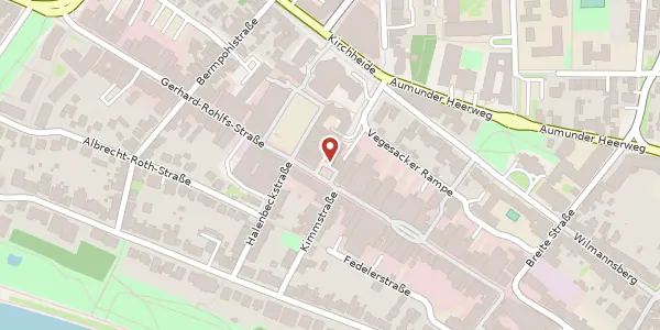 Karte der Umgebung von Gerhard-Rohlfs-Str. 27, 28757 Bremen