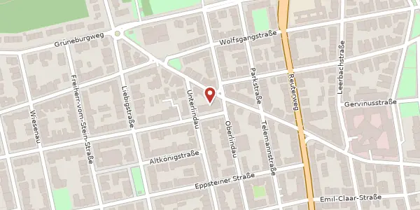 Karte der Umgebung von Friedrichstr. 2-6, 60323 Frankfurt