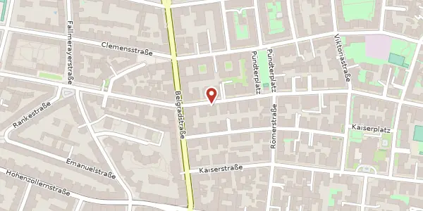 Karte der Umgebung von Herzogstr. 63, 80803 München