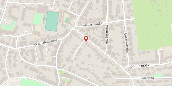 Karte der Umgebung von Kastanienallee 8, 24159 Kiel