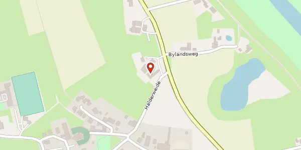 Karte der Umgebung von Haldenweide 15, 47533 Kleve