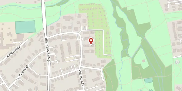 Karte der Umgebung von Mergenthalerweg 25, 33613 Bielefeld