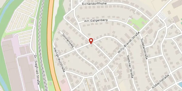 Karte der Umgebung von Diesterwegstraße 8 c, 35745 Herborn