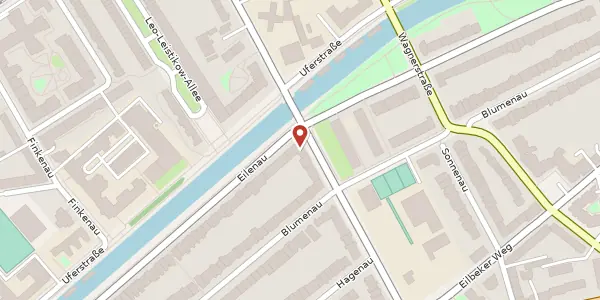 Karte der Umgebung von Richardstr. 62, 22089 Hamburg