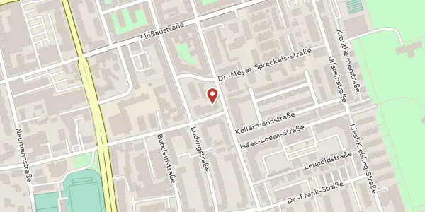 Karte der Umgebung von Steubenstr. 26, 90763 Fürth