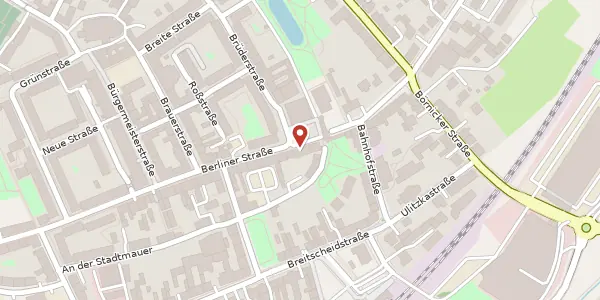 Karte der Umgebung von Berliner Str. 3, 16321 Bernau