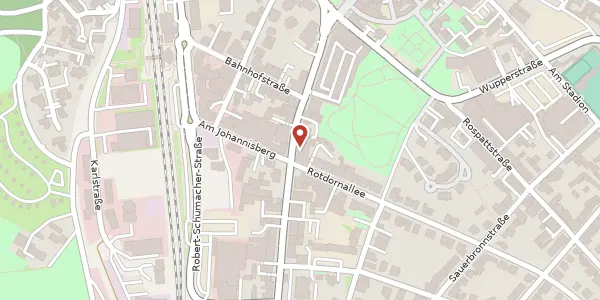 Karte der Umgebung von Kölner Str. 60 - 62, 42897 Remscheid